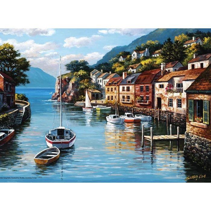 Anatolian 3535 - Village On The Water - 500 db-os puzzle