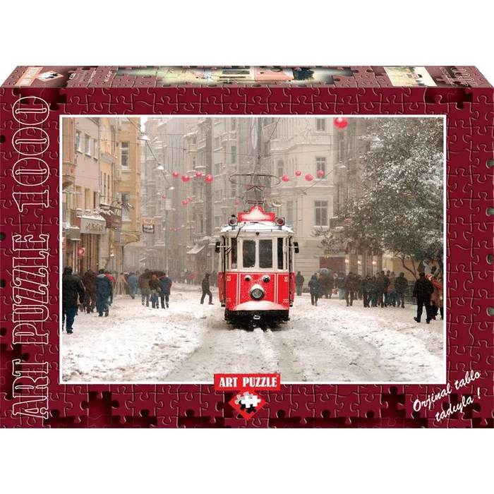 Art Puzzle 4328 - Villamos, Isztambul, Keribar - 1000 db-os puzzle
