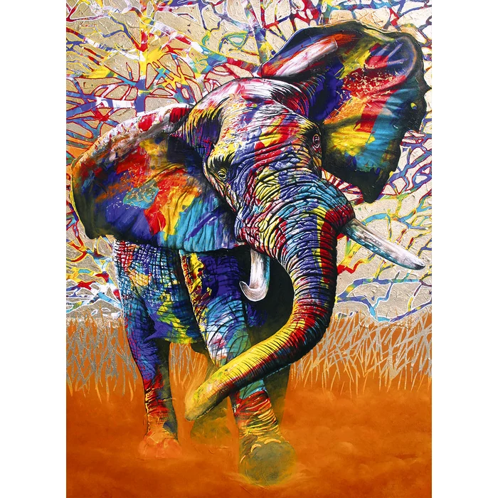 Bluebird 4000 db-os puzzle - African Colours (70582)