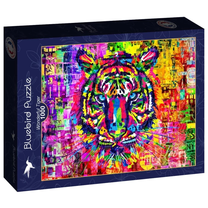 Bluebird 90220 - Wonderful Tiger - 1000 db-os puzzle