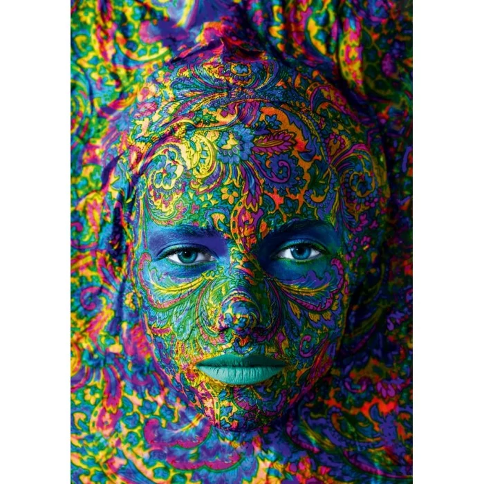 Bluebird 1000 db-os puzzle - Art by Face Art - Portrait of woman (60287)