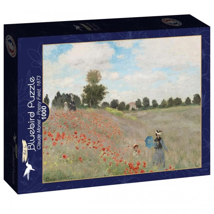Bluebird 60312 - Claude Monet - Poppy Field, 1873 - 1000 db-os Art by ...
