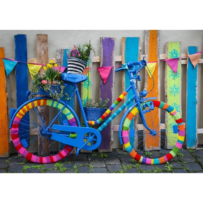 Bluebird puzzle 70010 - My Beautiful Colorful Bike - 1000 db-os puzzle