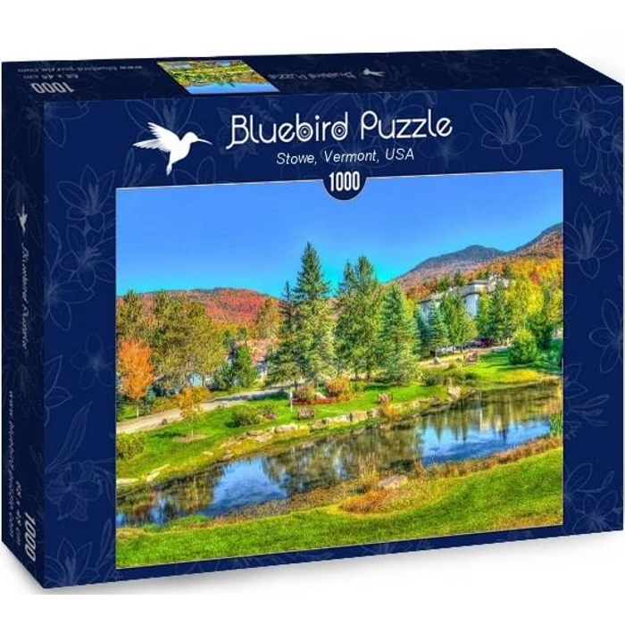 Bluebird puzzle 70023 - Stowe, Vermont, USA - 1000 db-os puzzle