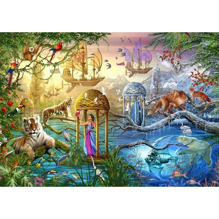 Bluebird puzzle 70128 - Shangri La - 1000 db-os puzzle