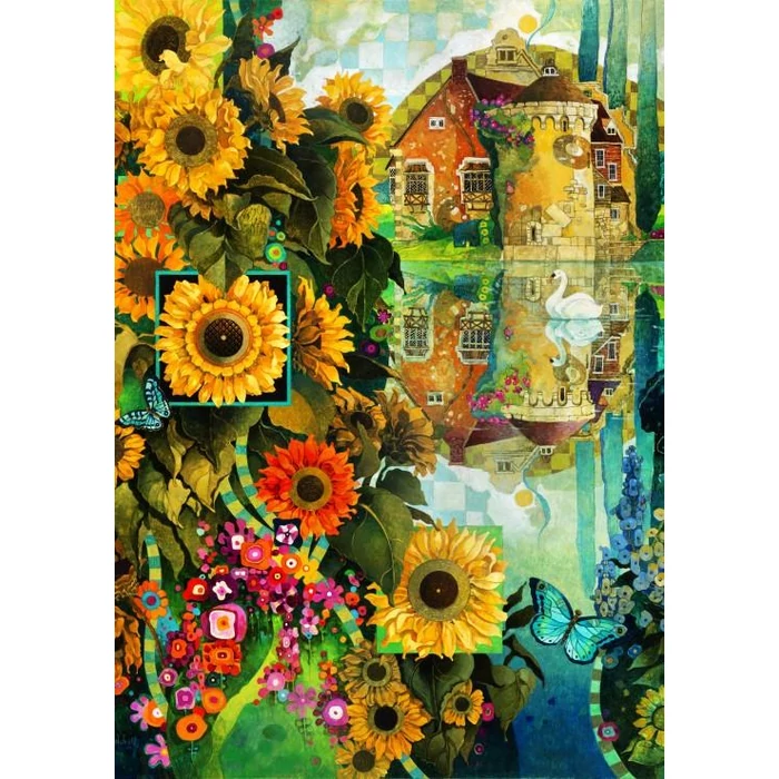 Bluebird puzzle 70205 - A Lively View in Kent - 1000 db-os puzzle