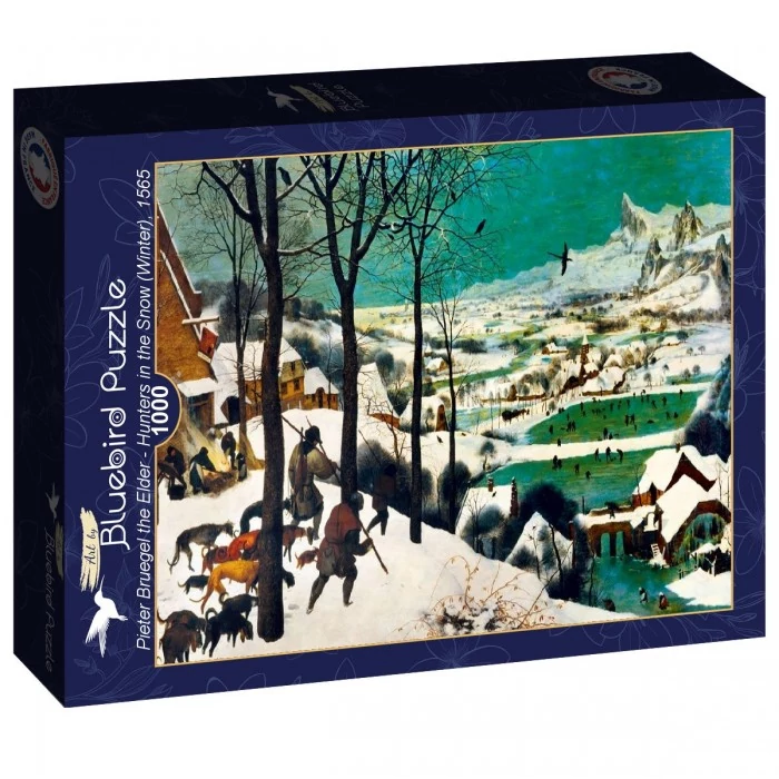Bluebird 60227 - Hunters in the Snow (Winter), Pieter Bruegel the Elder, 1565 - 1000 db-os Art by puzzle