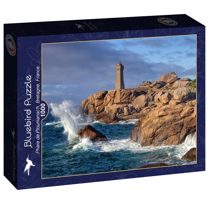 Bluebird 1000 db-os puzzle - Phare de Ploumanac'h, Bretagne, France