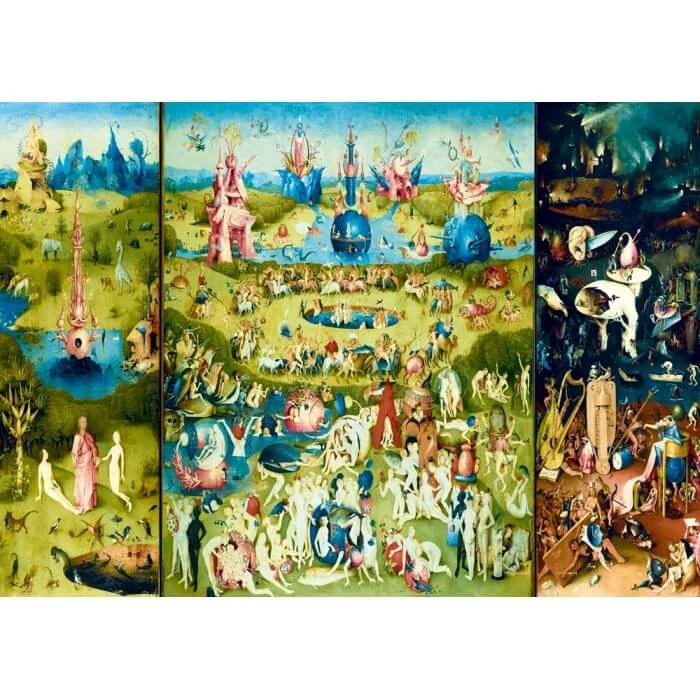 Bluebird 60253 -Bosch - The Garden of Earthly Delights - 1000 db-os Art by puzzle 