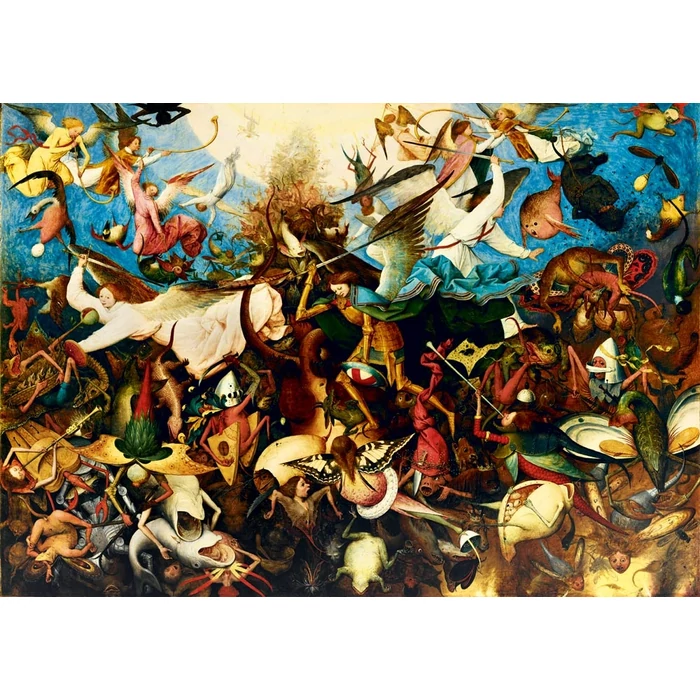 Bluebird 60229 - Pieter Bruegel the Elder - The Fall of the Rebel Angels 1562 - 1000 db-os Art by puzzle