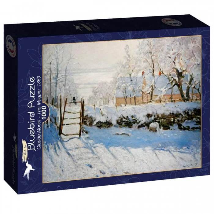Bluebird 60237 -Claude Monet - The Magpie, 1869 - 1000 db-os Art by ...