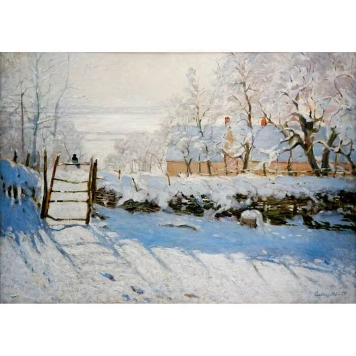 Bluebird 60237 -Claude Monet - The Magpie, 1869 - 1000 db-os Art by puzzle 