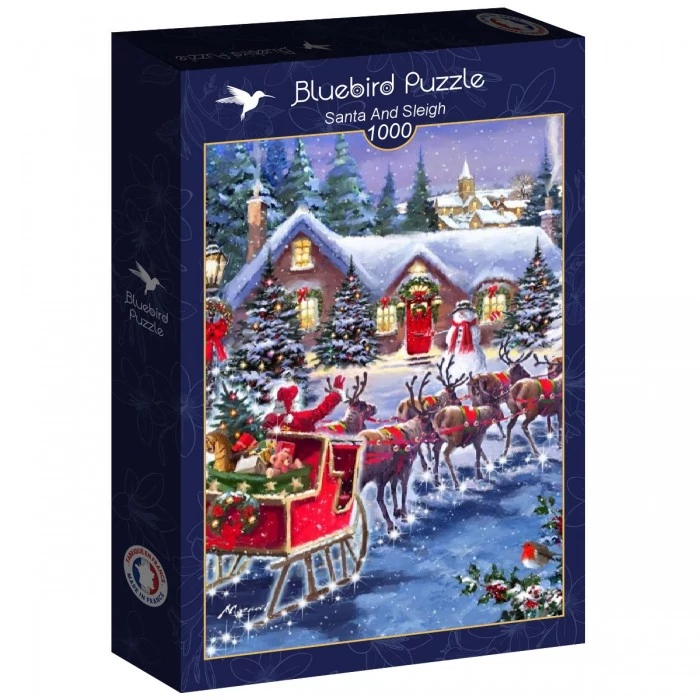 Bluebird 90150 - Santa Claus - 1000 db-os Art by puzzle