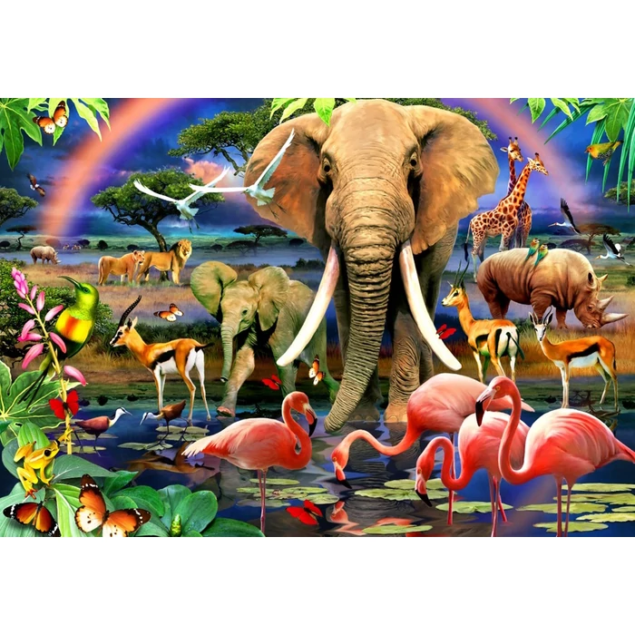 Bluebird 90358 - African Savannah - 1000 db-os puzzle