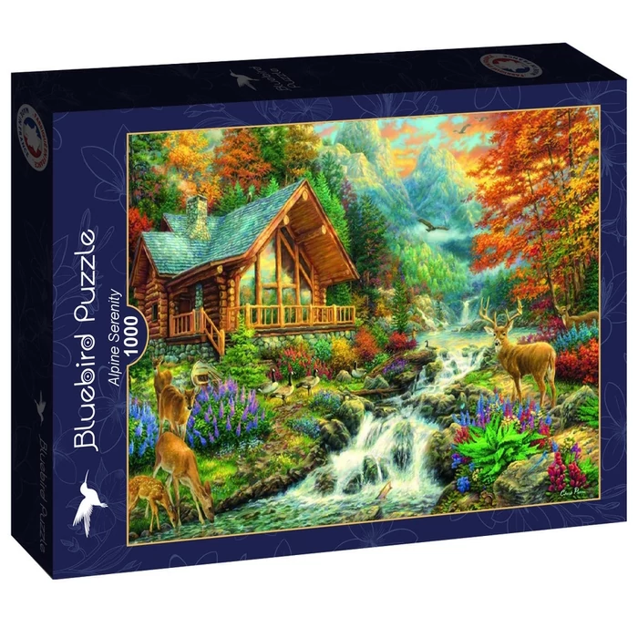  Bluebird 90323 - Alpine Serenity - 1000 db-os puzzle