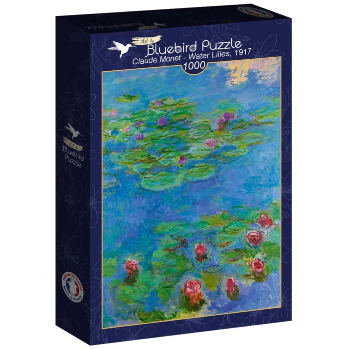 Bluebird 60256 - Claude Monet - Water Lilies, 1917 - 1000 db-os puzzle ...