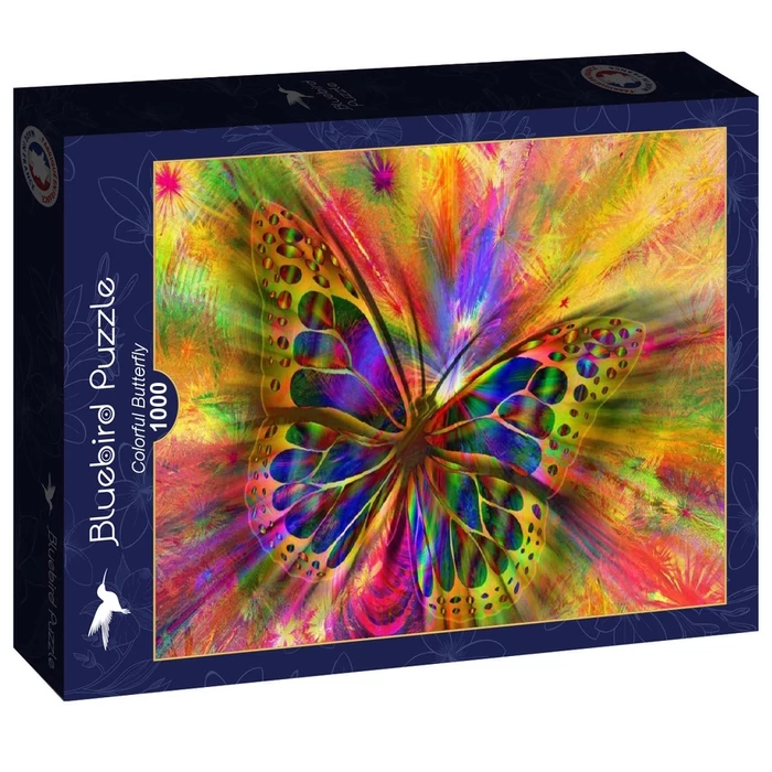 Bluebird 90356 - Colorful Butterfly - 1000 db-os puzzle