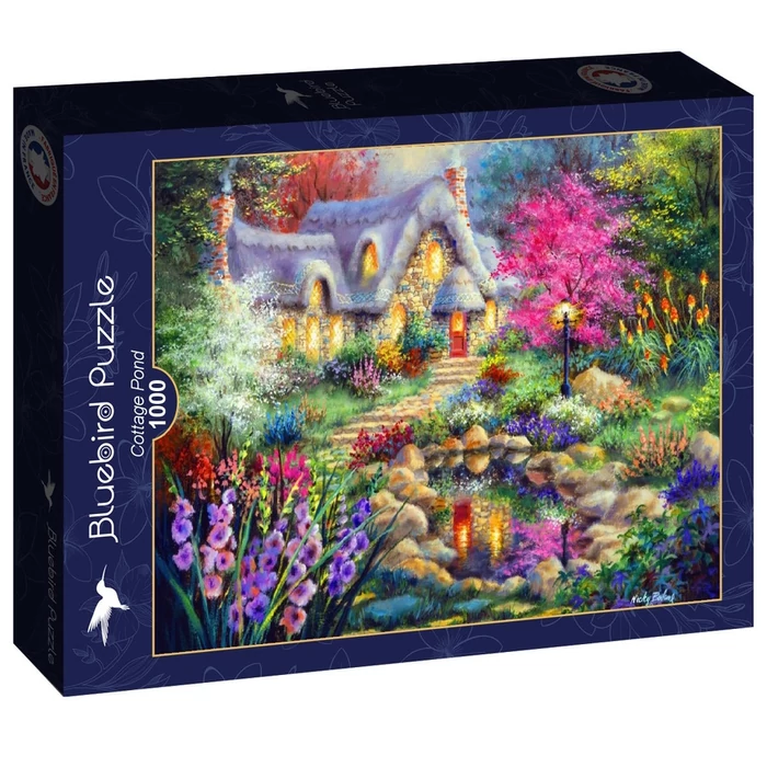 Bluebird 90351 - Cottage Pond - 1000 db-os puzzle