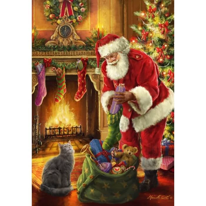 Bluebird 90532 -Santa Has Arrived - 1000 db-os puzzle 