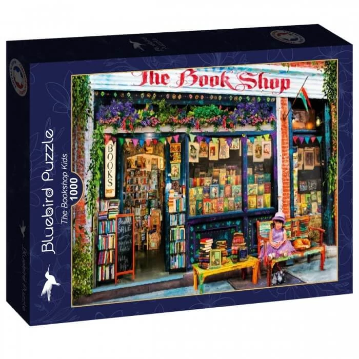 Bluebird 90507 -The Bookshop Kids - 1000 db-os puzzle 