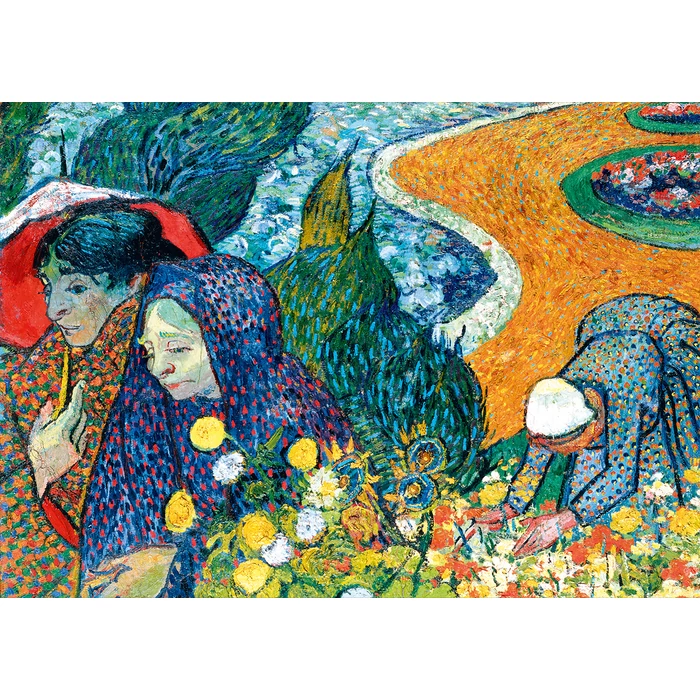Bluebird 60324 - Vincent Van Gogh - Memory of the Garden at Etten (Ladies of Arles), 1888 - 1000 db-os puzzle