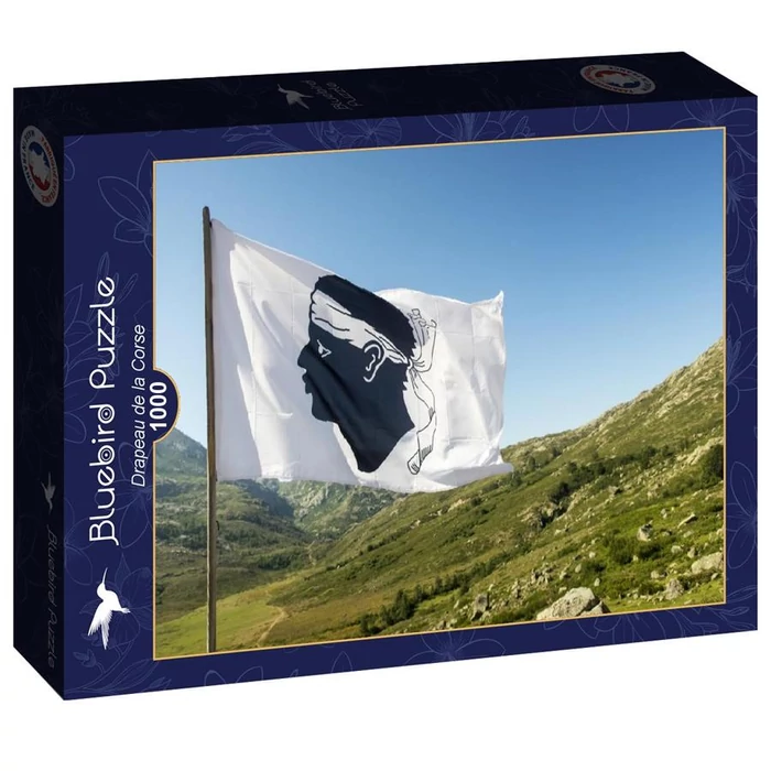 Bluebird 90436 - Drapeau de la Corse - 1000 db-os puzzle