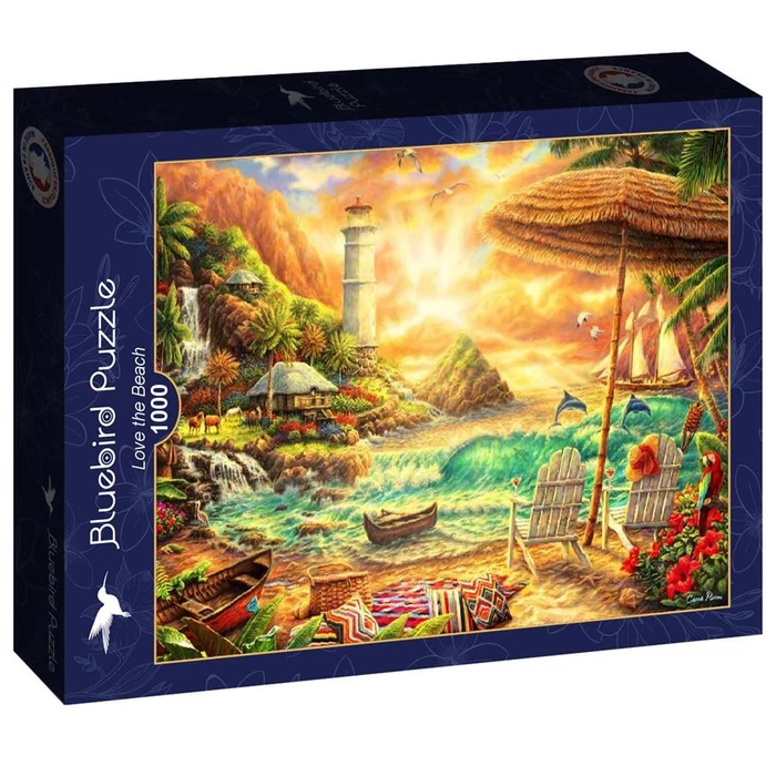 Bluebird 90243 - Love the Beach - 1000 db-os puzzle