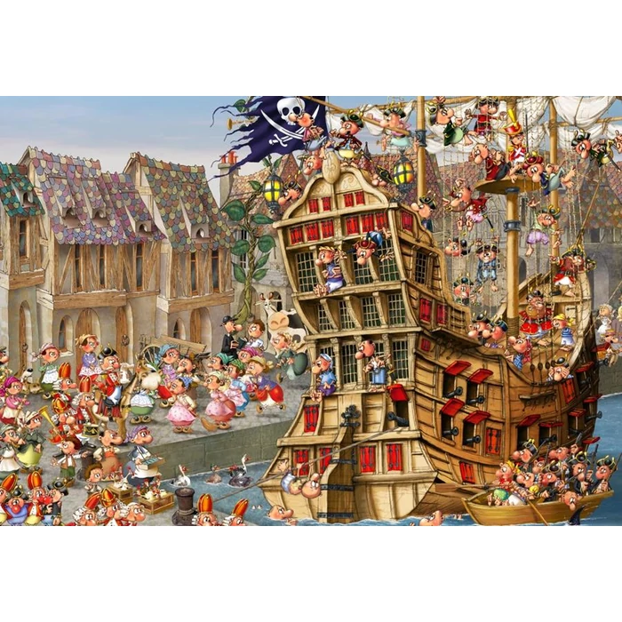 Bluebird 90431 - Pirates - 1000 db-os puzzle