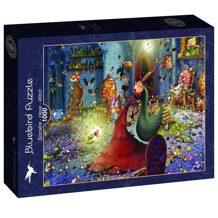 Bluebird 90430 - Sorcière - Hexe - Witch - 1000 db-os puzzle