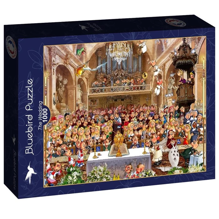 Bluebird 90408 - The Wedding - 1000 db-os puzzle