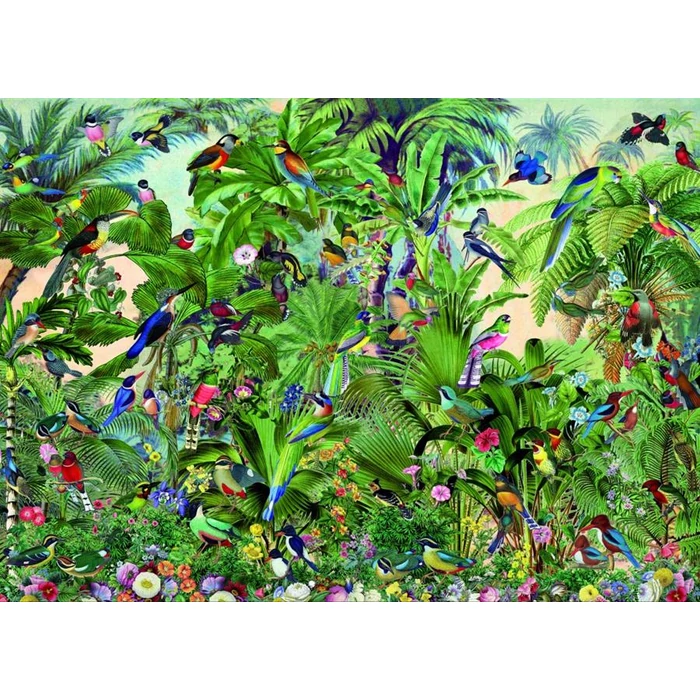 Bluebird 90307 - Birds - 1500 db-os puzzle
