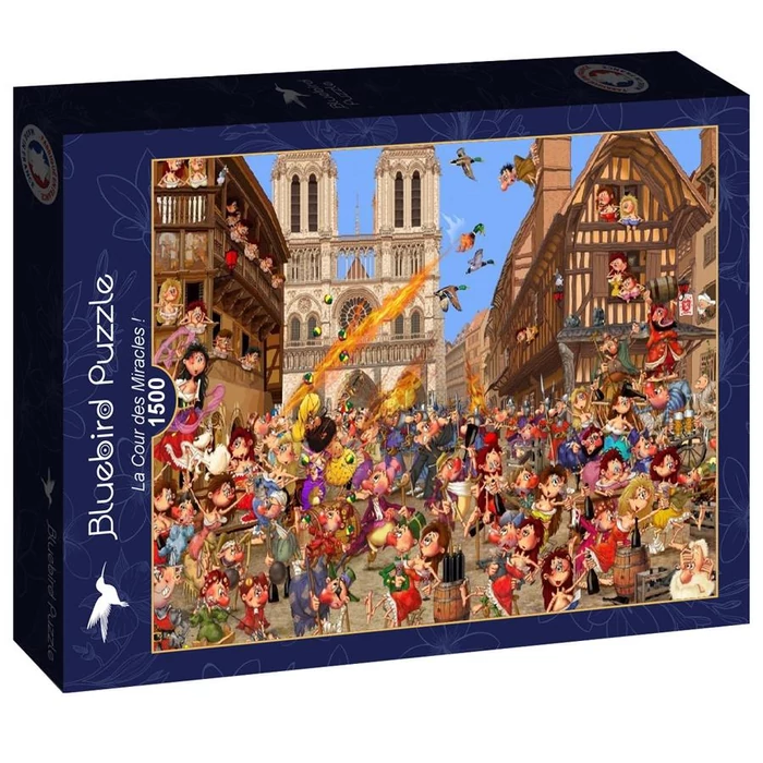 Bluebird 90317 - La Cour des Miracles - 1500 db-os puzzle