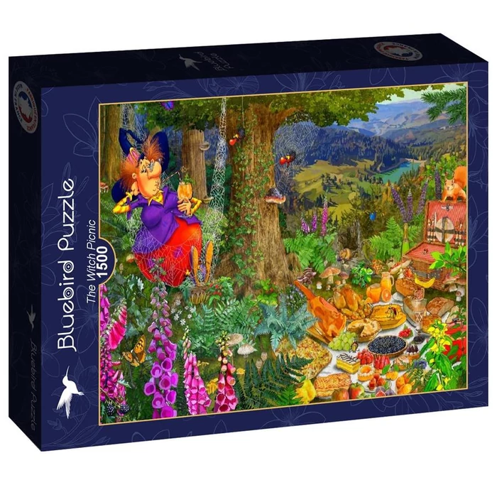 Bluebird 90319 - The Witch Picnic - 1500 db-os puzzle