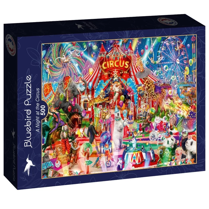 Bluebird 90708 - A Night at the Circus - 500 db-os puzzle
