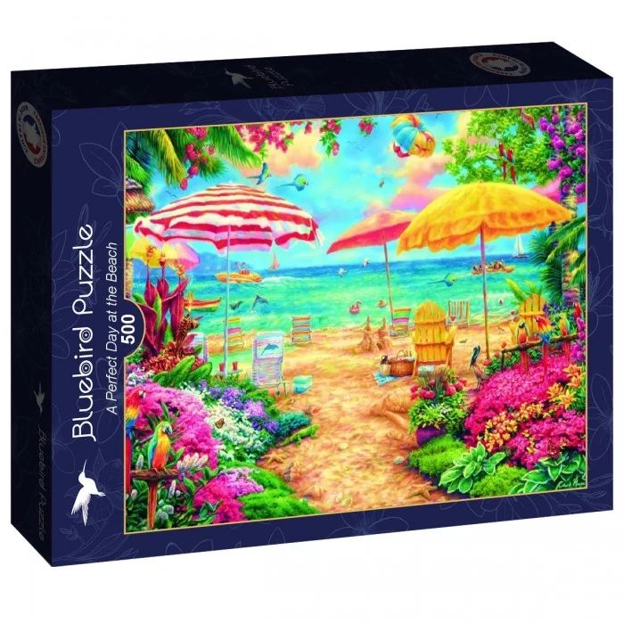 Bluebird 90562 - A Perfect Day at the Beach - 500db-os puzzle