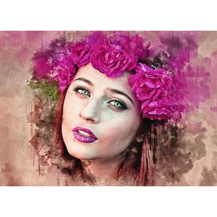 Bluebird 90338 - The Rose Woman - 500 db-os puzzle