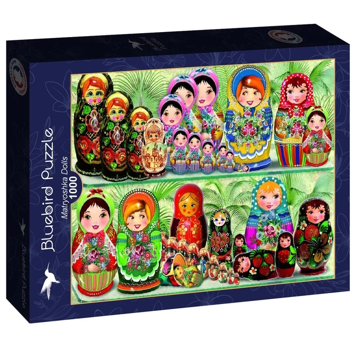 Bluebird 90267 - Matryoshka Dolls - 1000 db-os puzzle