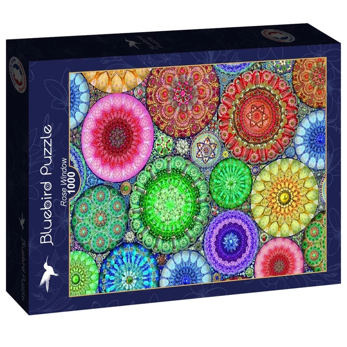 Bluebird 1000 db-os puzzle - Rose Window (90276)