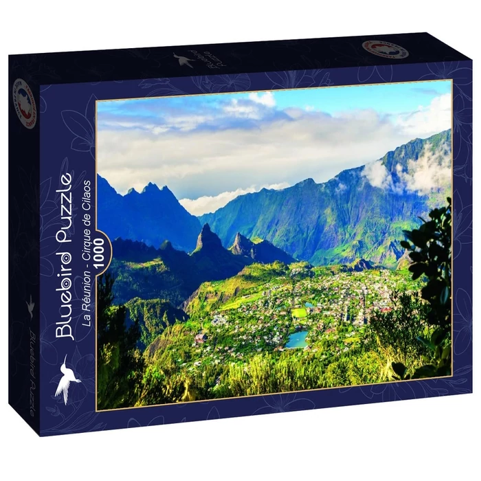 Bluebird 90304 - La Réunion - Cirque de Cilaos - 1000 db-os puzzle