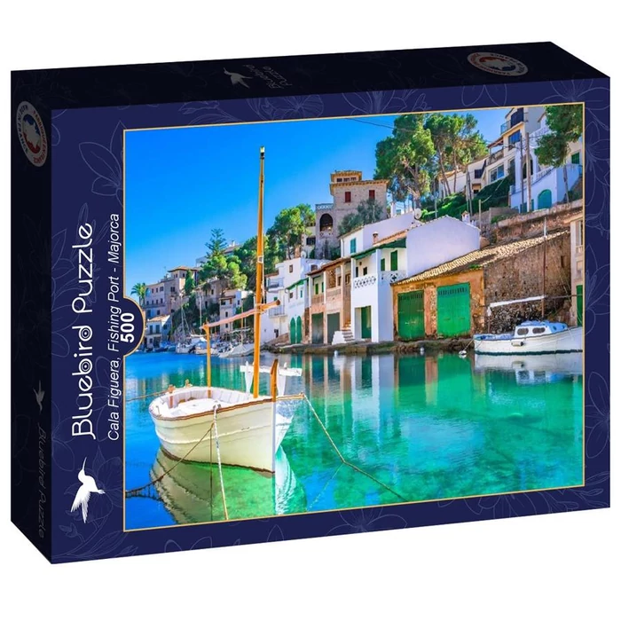 Bluebird 90991 - Cala Figuera, Fishing Port - Majorca - 500 db-os puzzle