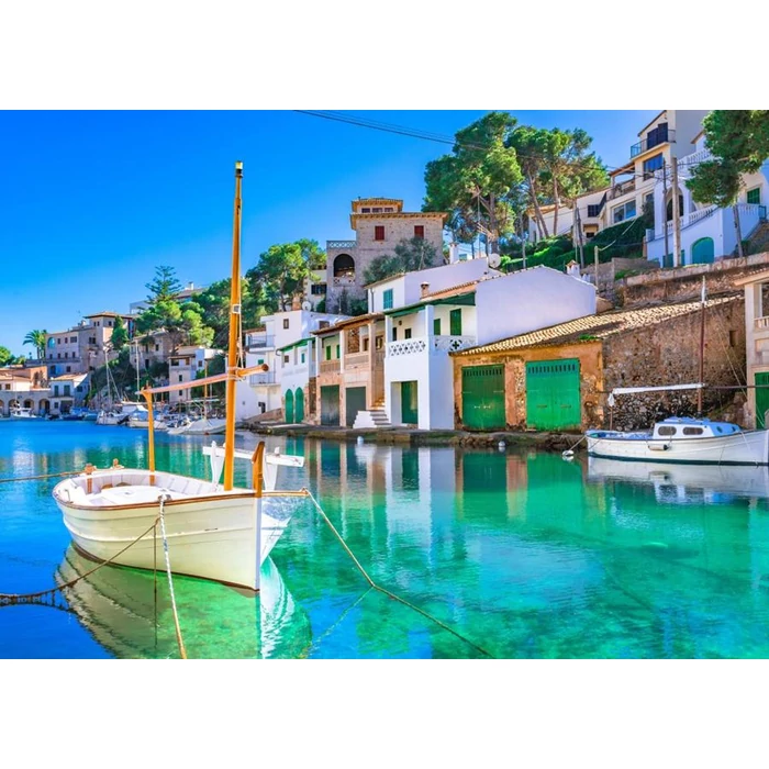 Bluebird 90991 - Cala Figuera, Fishing Port - Majorca - 500 db-os puzzle
