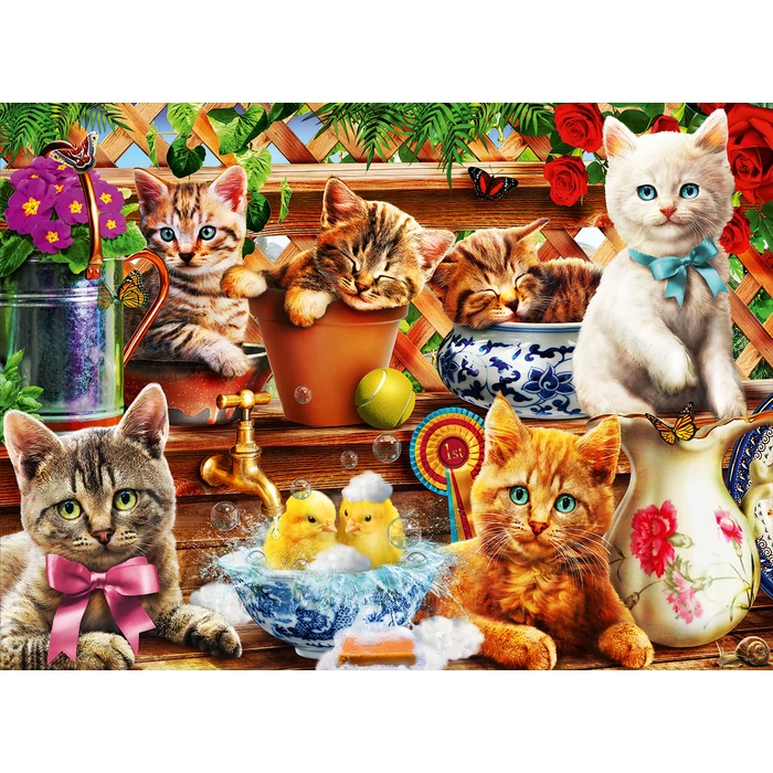 Bluebird 3000 db-os puzzle - Kittens in the Potting Shed (70575)