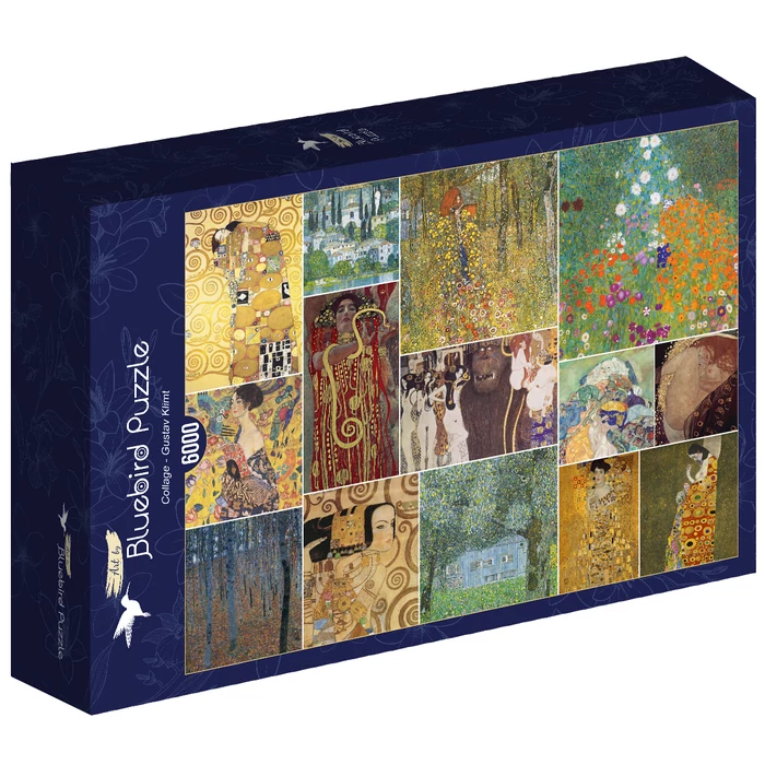 Bluebird 6000 db-os puzzle - Gustav Klimt - Collage (60156)