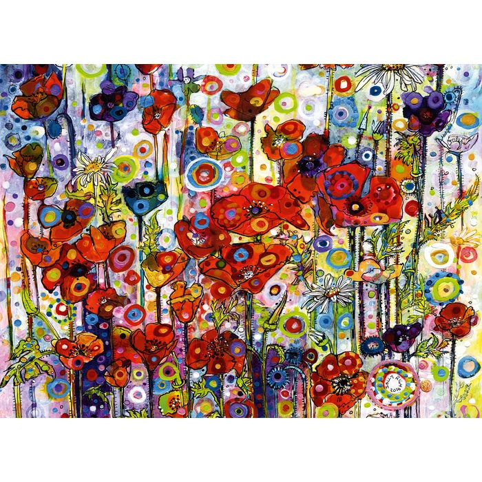Bluebird 6000 db-os puzzle - Sally Rich - Poppies (60157)
