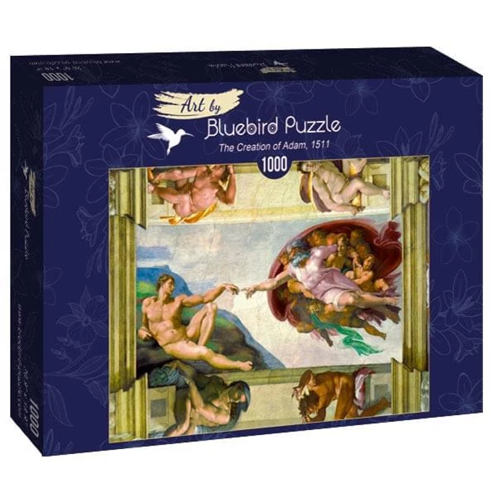 Bluebird Art by 60053 - Michelangelo - The Creation of Adam - 1000 db-os puzzle