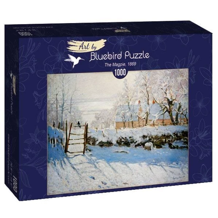 Bluebird Art by 60041 - Monet - The Magpie - 1000 db-os puzzle