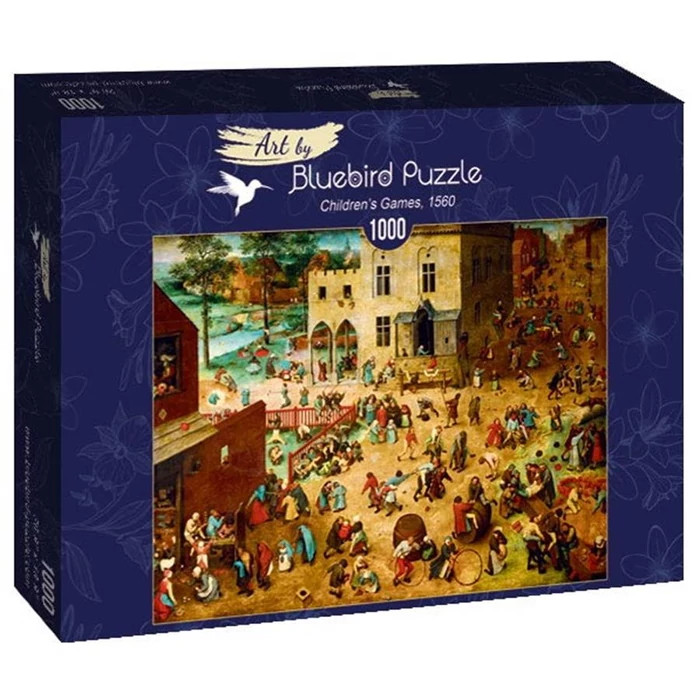 Bluebird Art by 60034 - Pieter Bruegel - Children's Games - 1000 db-os puzzle