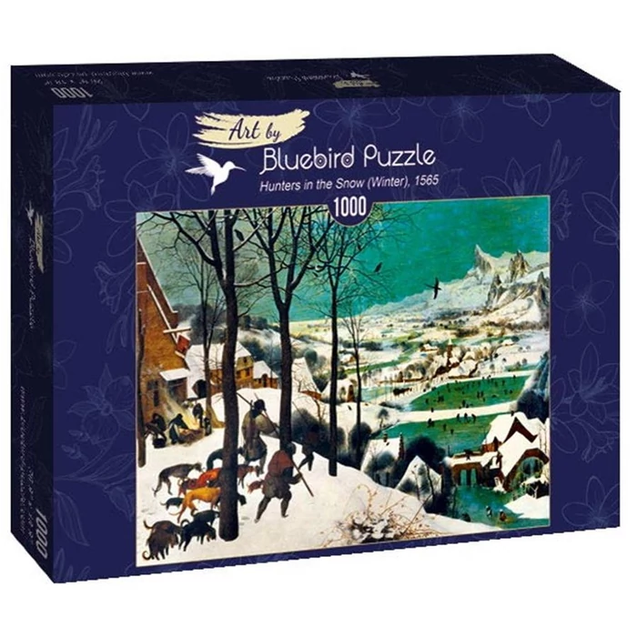 Bluebird Art by 60029 - Pieter Bruegel - Hunters in the Snow (Winter) - 1000 db-os puzzle