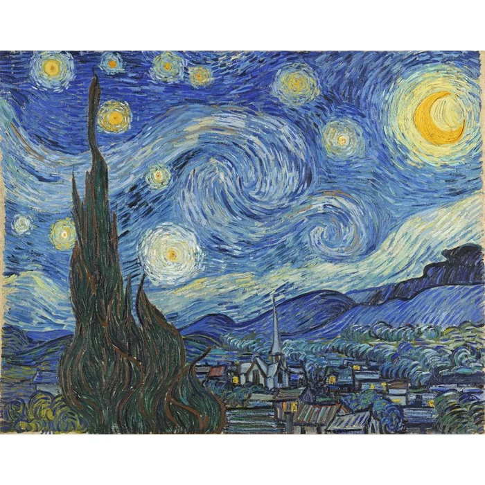 Bluebird Art by 60001 - Van Gogh - The Starry Night - 1000 db-os puzzle