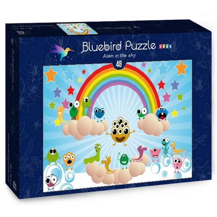 Bluebird 70366 - Alien in the sky - Kids 48 db-os puzzle